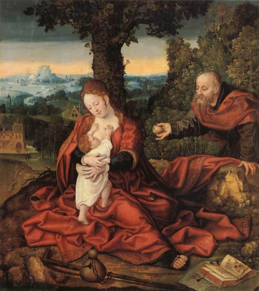Barend van Orley Rest on the Flight into Egypt China oil painting art
